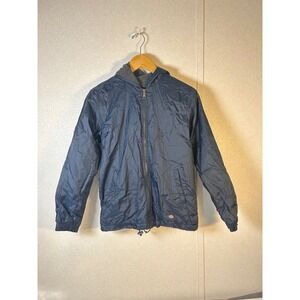 Dickies Youth 16/18 Fleece Lined Hooded Windbreaker Water resistant Jacket